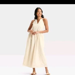 a new day Ivory Sleeveless Maxi Dress